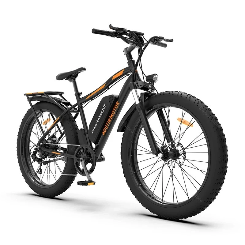 

AOSTIRMOTOR S07-B Mountain Electric Bicycle Off Road 2 Wheel Electric Bicycles 750W 48V Electric Bikes Adults Removable Battery