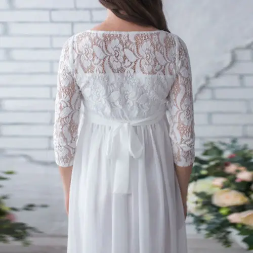 

New Pregnant Mother Dress Maternity Photography Props Women Pregnancy Clothes Lace Dress For Pregnant Photo Shoot Clothing