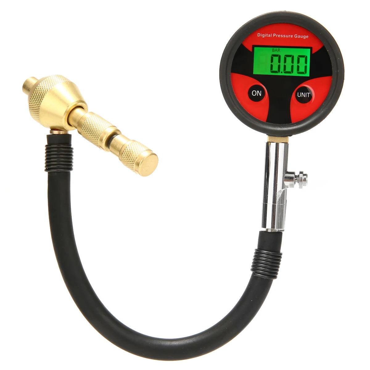 Профессиональный манометр для шин измеритель давления в шинах 4 х4 дюйма кПа с 2