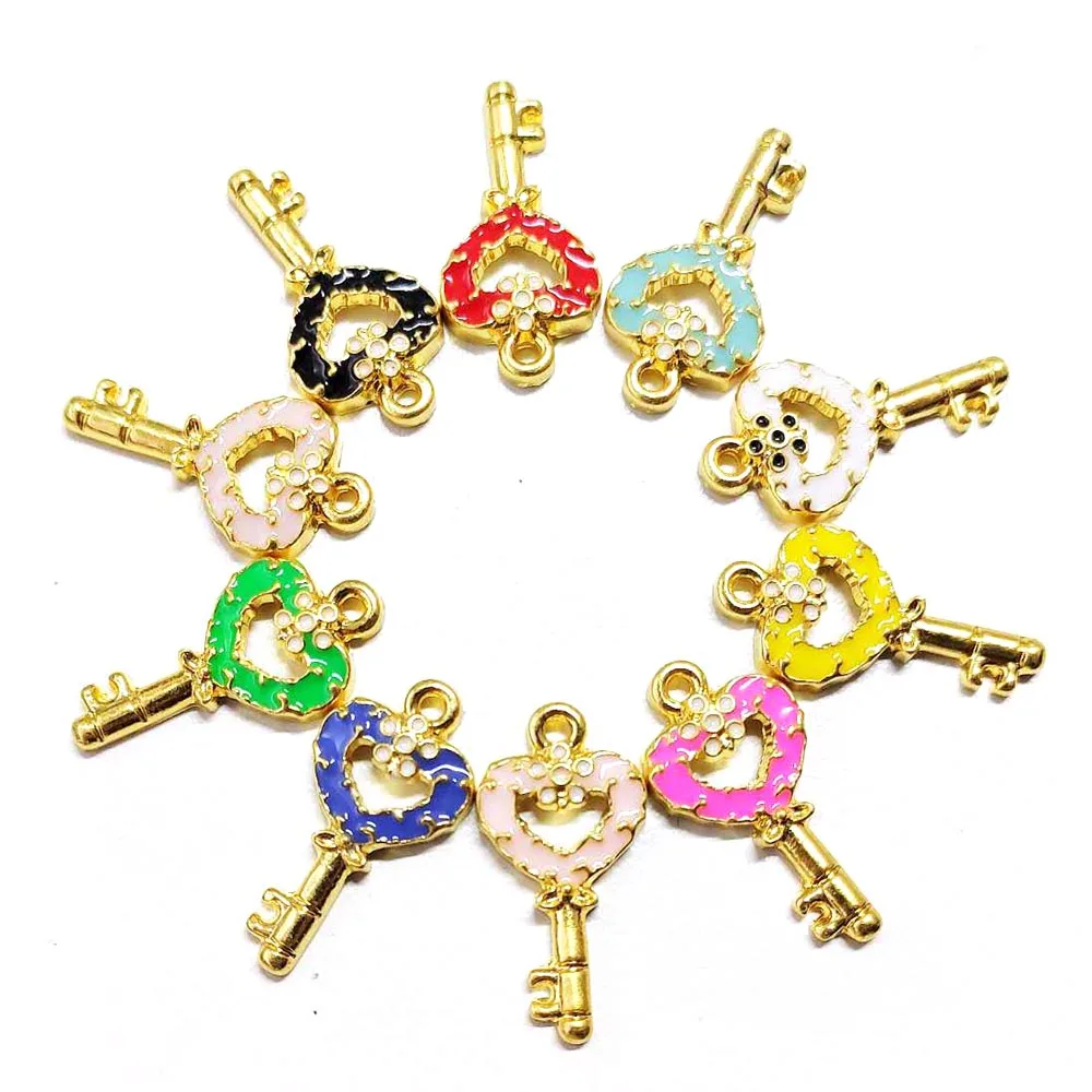 

30pcs Key Charms for women DIY jewelry accessories K003