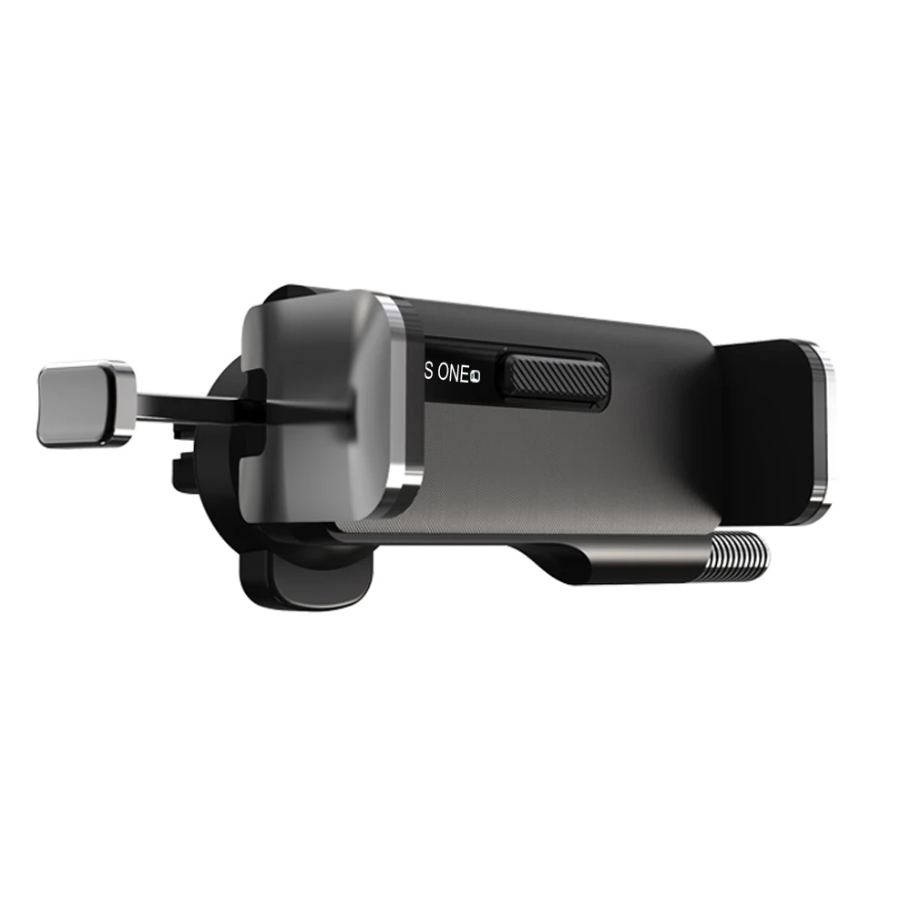 

This is One Air Vent Holder For Phone in vehicle Air Vent Clip Mount GPS Stand For ios XS 8 7 ForSamsung Mobile Phone Car Holder