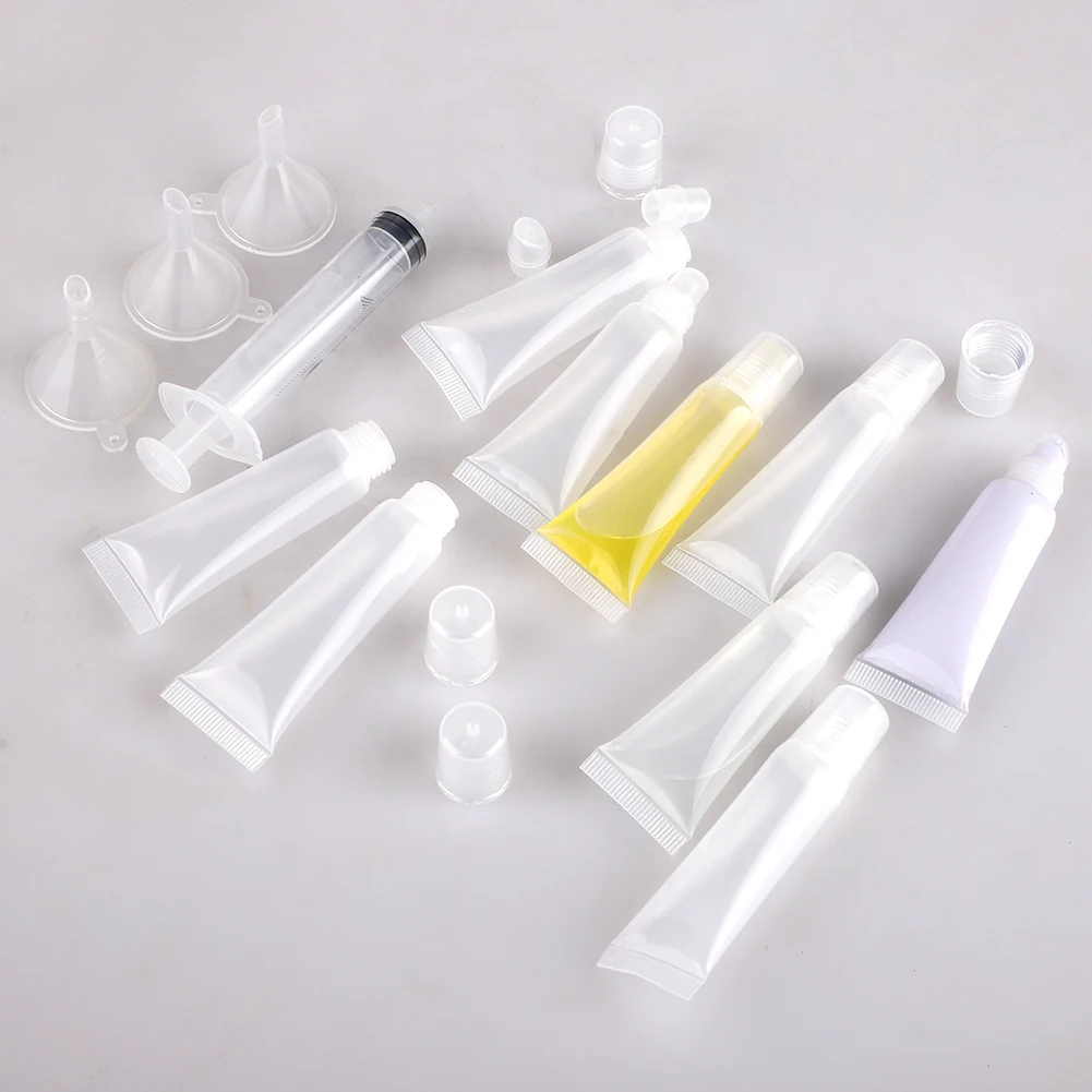 50 шт. косой рот Сделай Сам блеск для губ добавка трубки косметический суб розлив