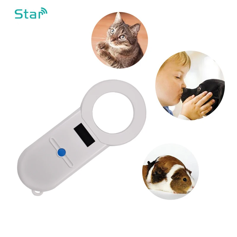 Чувствительный ISO11784/5 Цифровой животных RFID считыватель читатель микросхемы ISO