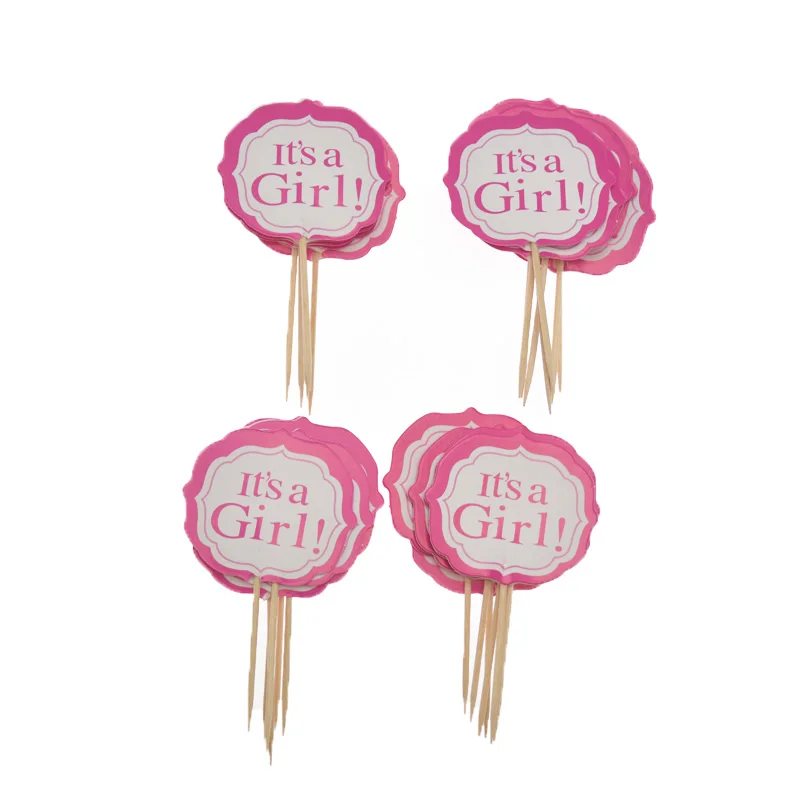 24pcs topper Вечерние принадлежности с Минни Маус, детские одноразовые столовые приборы, тарелки, чашки, баннеры, свадебные украшения, подарок на день рождения ребенка - Цвет: 24pcs topper