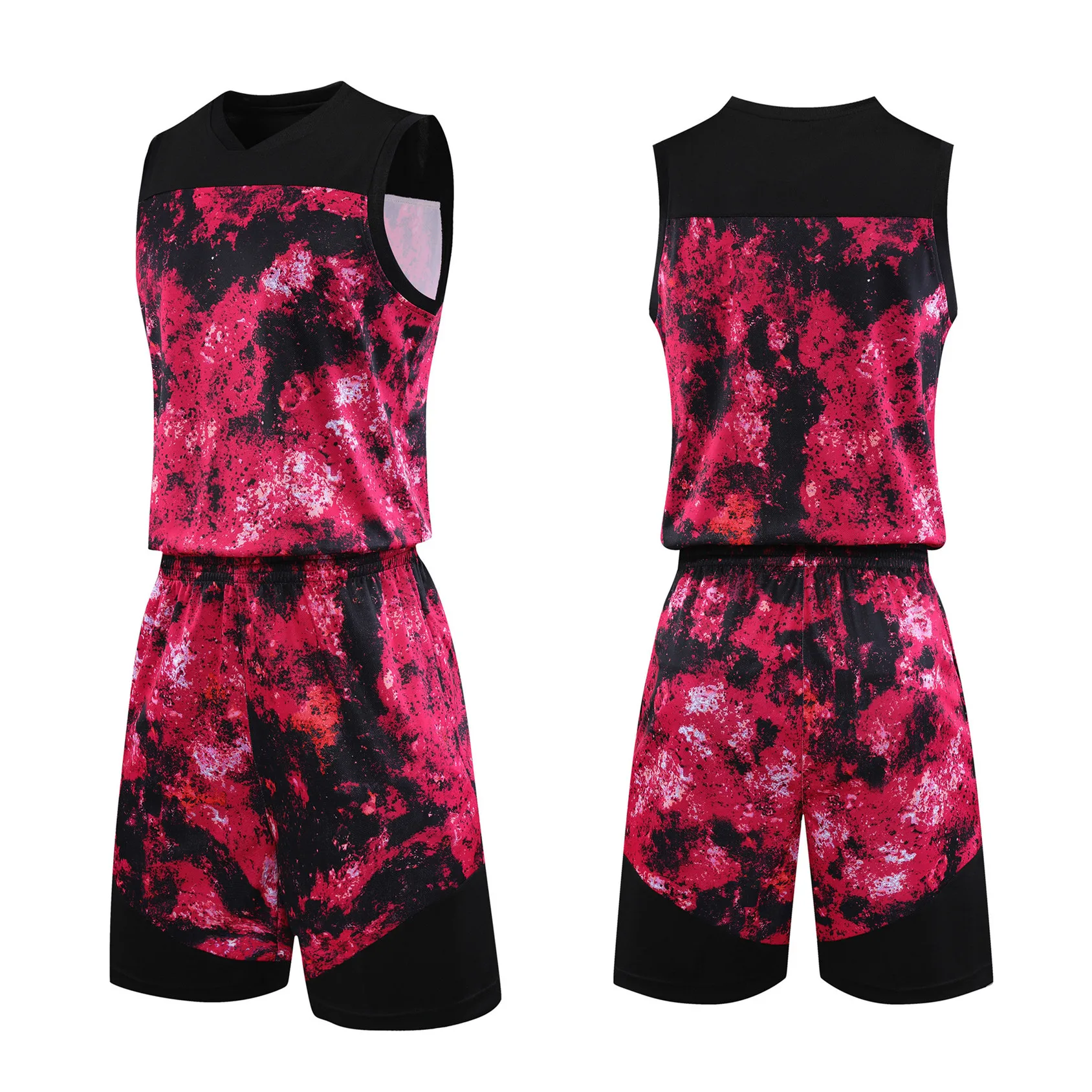 Персонализированный баскетбольный костюм звездного неба мужская спортивная