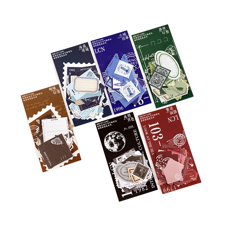 Ретро этикетка декоративные наклейки Скрапбукинг наклейка на спичечный коробок