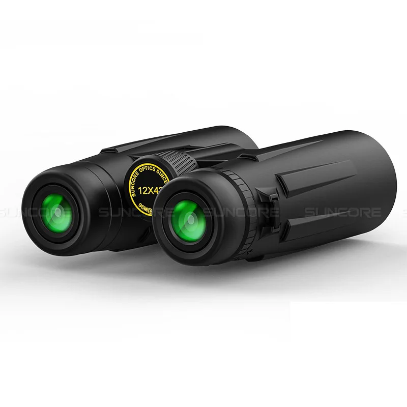 Телескоп высокой мощности HD 12x42 бинокль BK4 Prism оптические линзы для улицы охоты