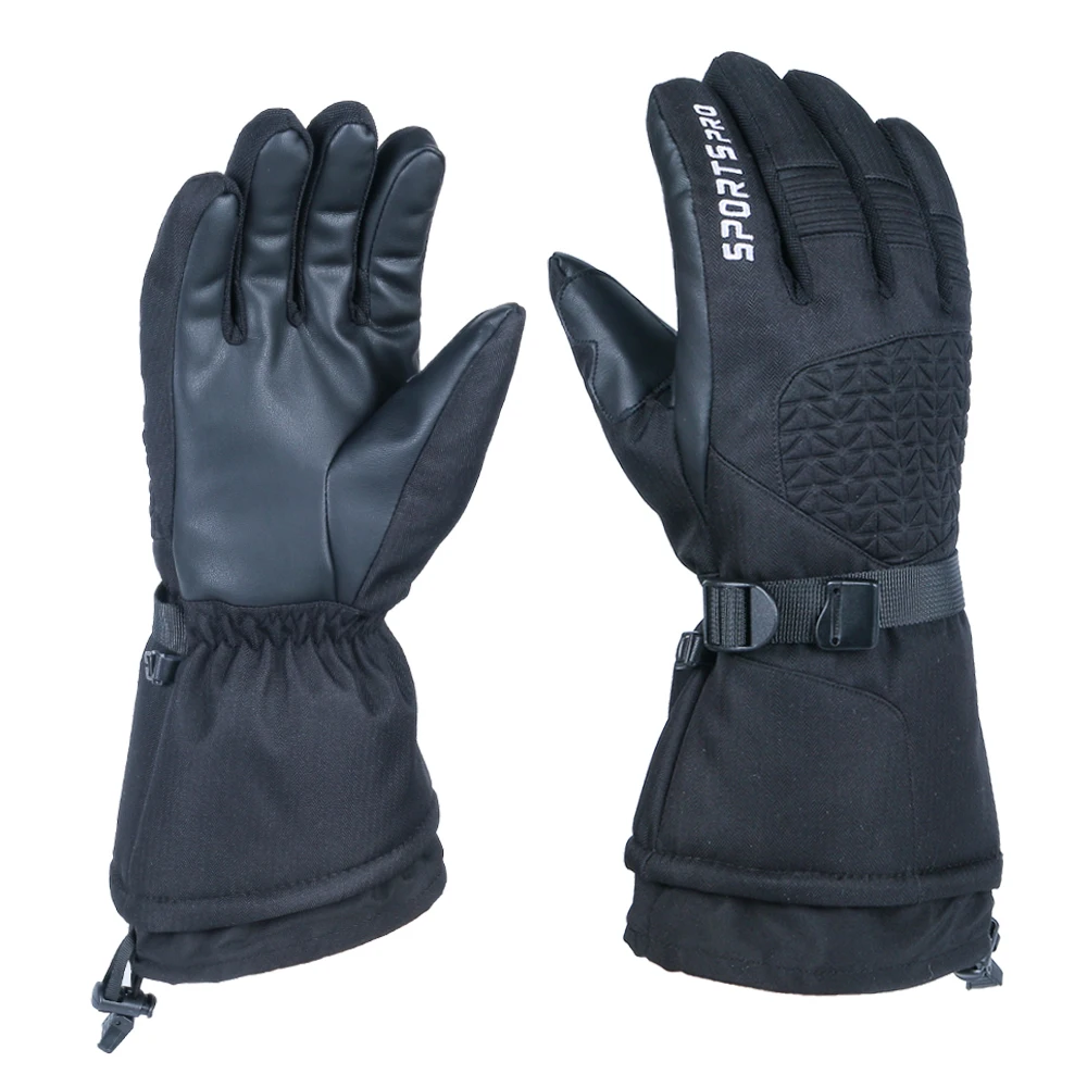 

Men's Motorcycle Riding Warm Gloves Full Finger Winter Ski Sports Glove Waterproof Outdoor Ice Fishing Camping Travel Hiking