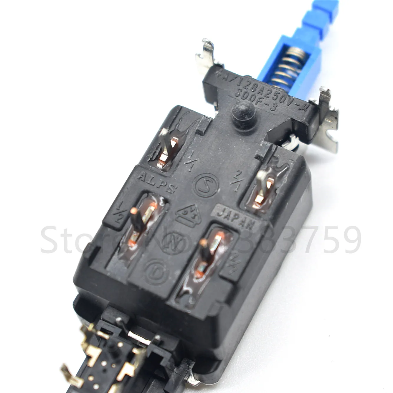 SDDF-3 power switch 4-pin self-locking press TV 5A 250V can be disassembled contact pin | Обустройство дома
