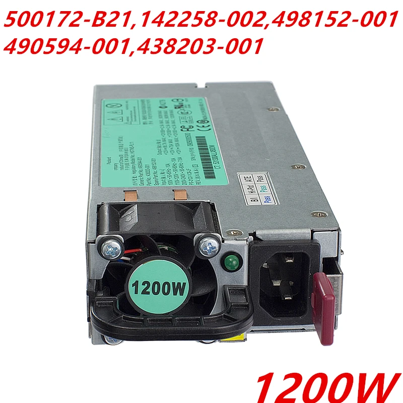 Новый оригинальный блок питания для HP DL380G6 DL580G7 1200 Вт HSTNS PL11 500172 B21 142258 002 498152 001 490594