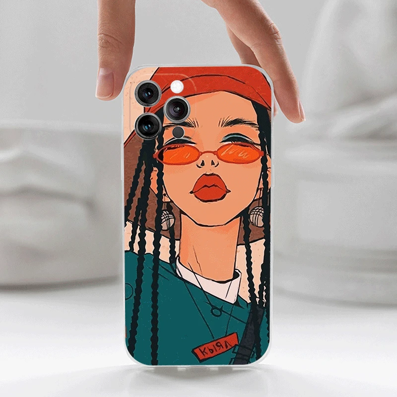 

Мягкий силиконовый чехол для Huawei Honor V20 с рисунком девушки NOHON