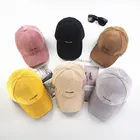 Женская Вельветовая бейсболка в стиле хип-хоп, регулируемая