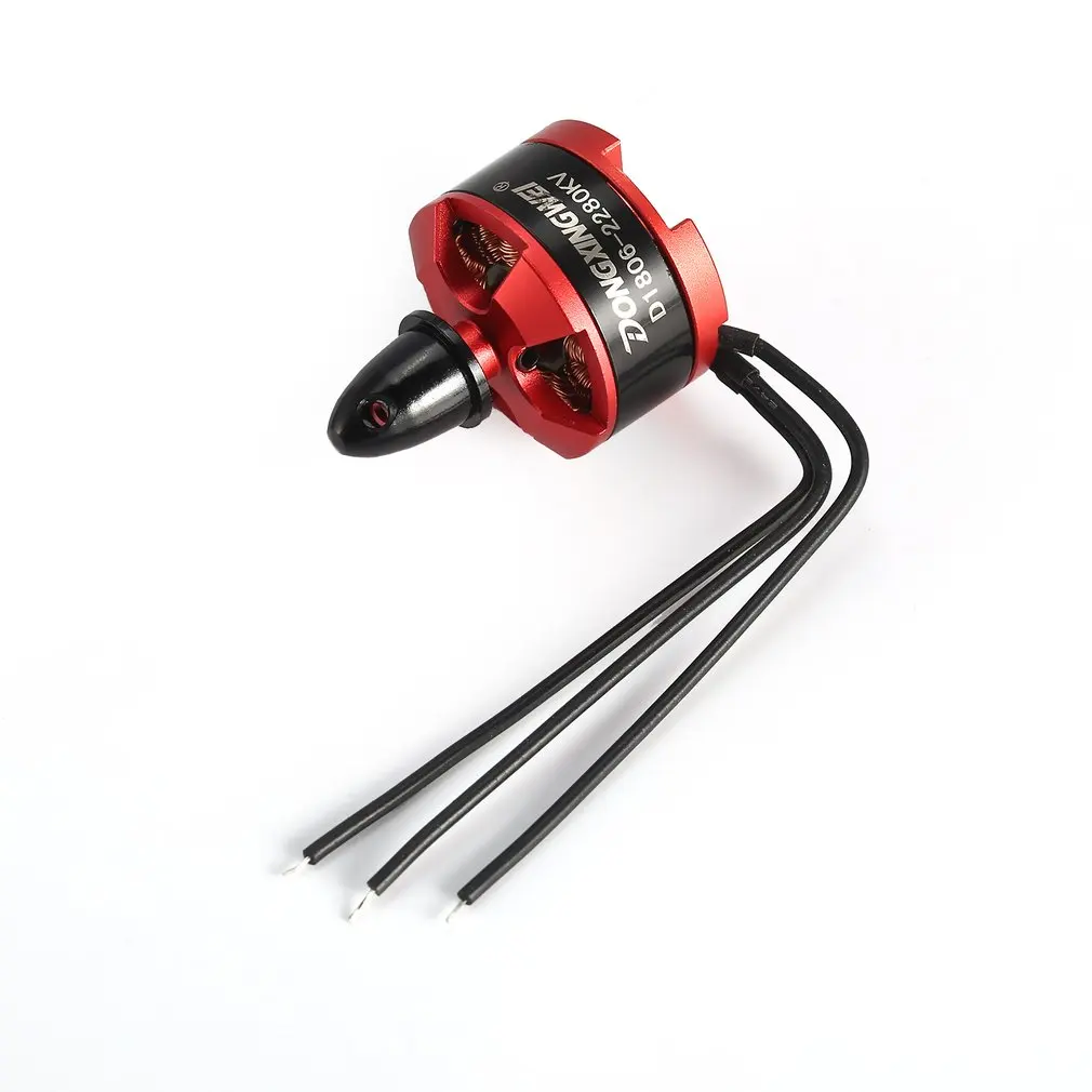Новейшее высокое качество 4 шт. Racerstar Racing Edition 1806 BR1806 2280KV 1 3S бесщеточный двигатель
