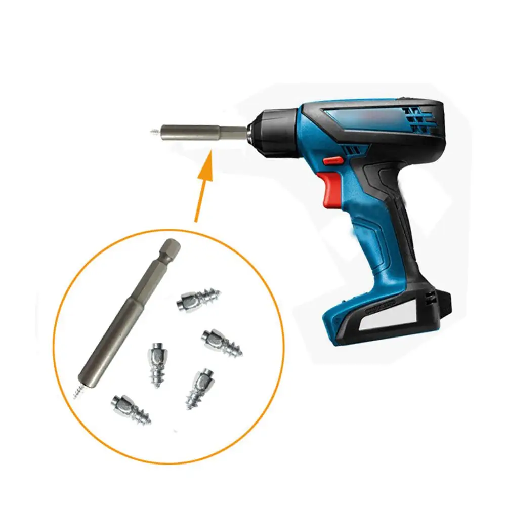 100 шт. вольфрамовые 9 мм шипы цепи для снега обуви вездехода автомобиля мотоцикла