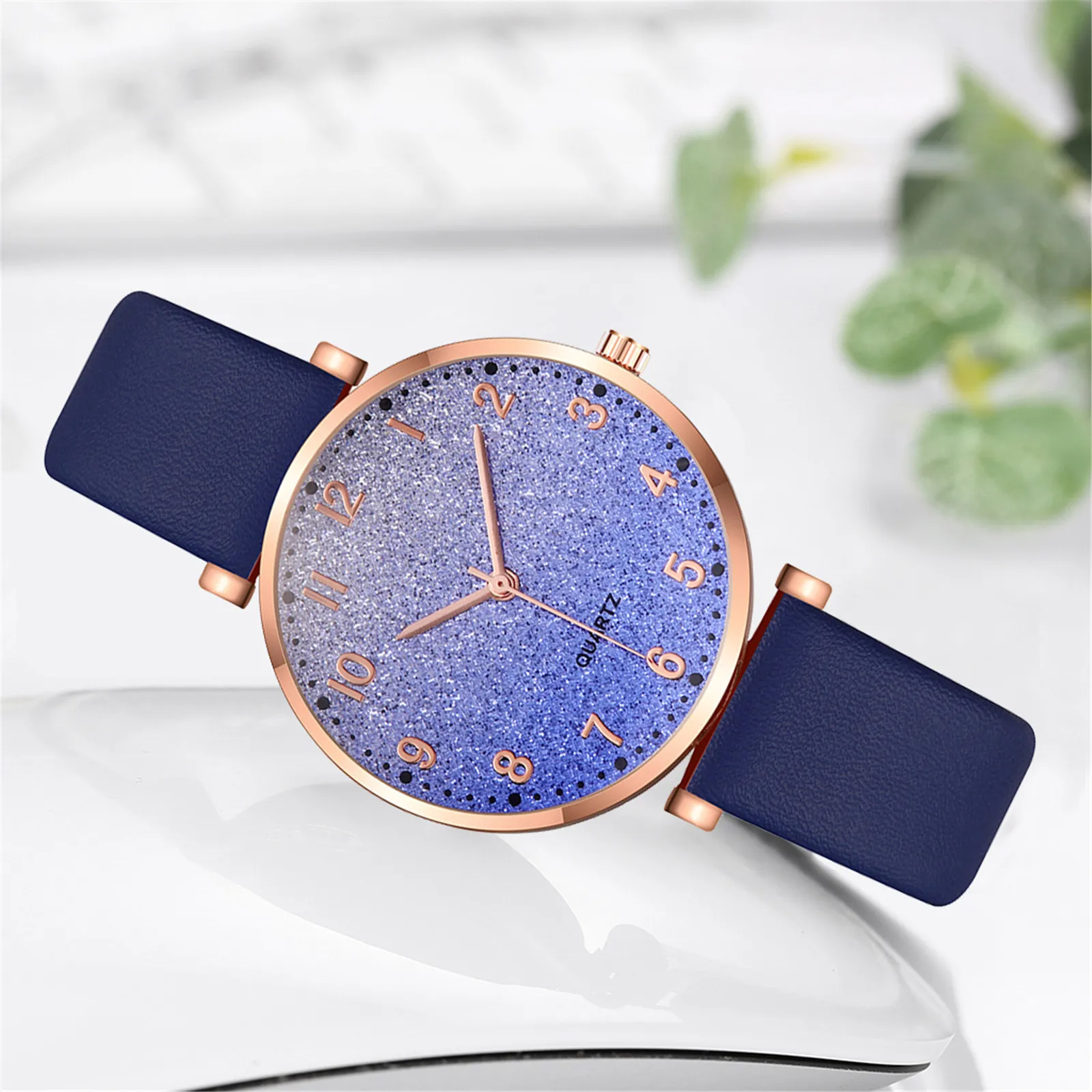 

Women Watch Ladies starry sky Casual Quartz Leather Strap Watch Ladies Watchs Quartz shinningLuxury Women Elegant Fast shipped