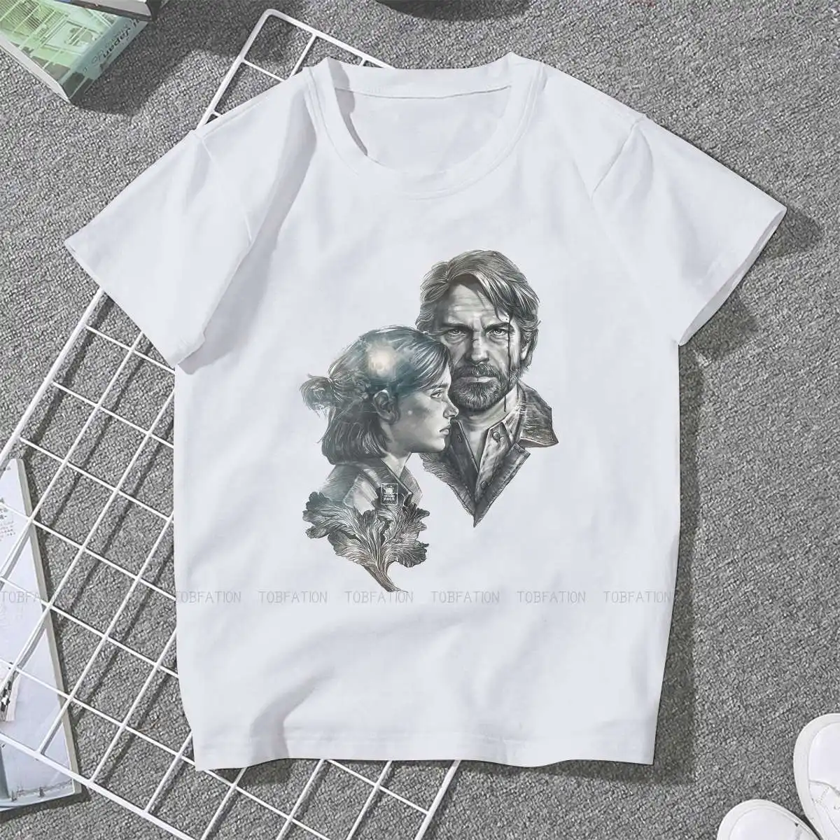 

No Escape Female Shirts The Last of us Adventure Game Oversized Vintage Women Top Harajuku Casual Feminine Blusas