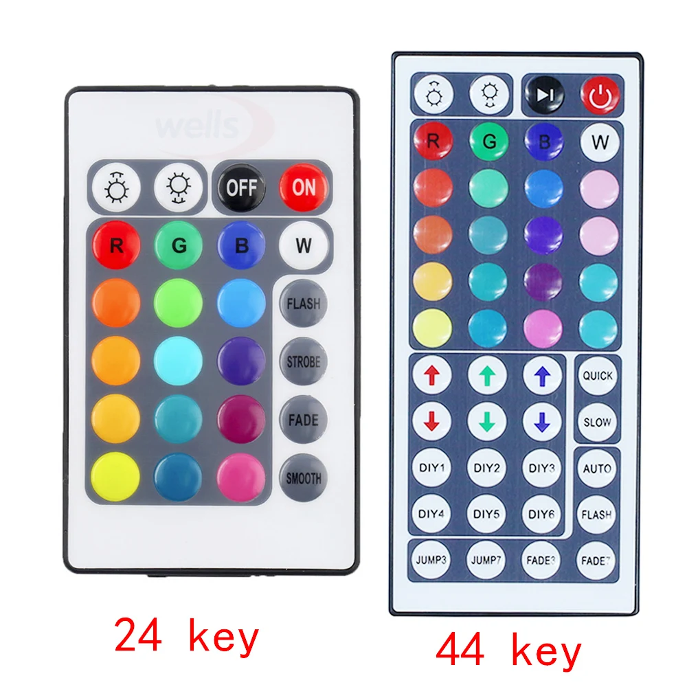 1 шт. Новый 12В 6А мини 24Key 44Key ИК пульт дистанционного управления RGB светодиодный