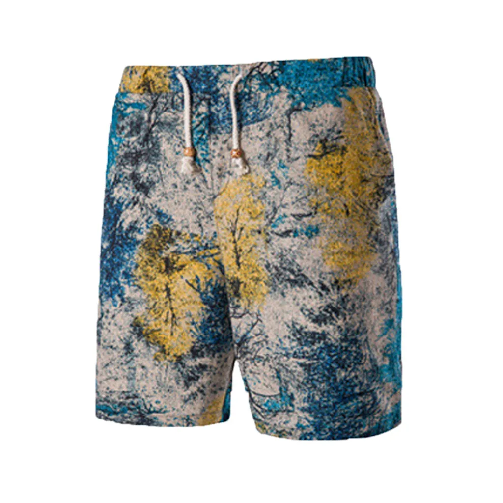 

Men's Short Sleeve Hawaiian Shirt And Shorts Summer Casual Beach Hawaii Shirts Shorts Pants Printing 2 Piece Suit Men 1.17