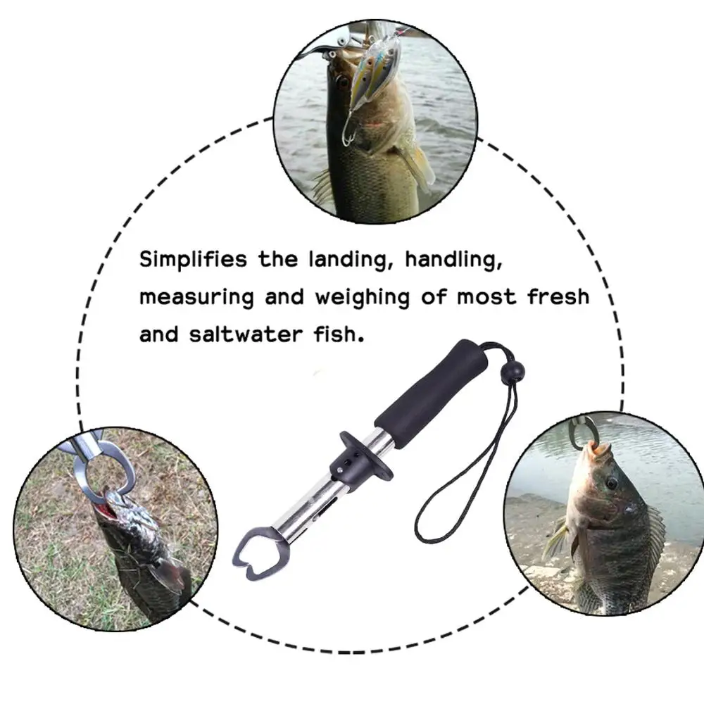

Hot Selling Fishing Gripper Fish Grip Lip Clamp Grabber Tool Fish Controller Fishing Plier Tackle Box Accessory Tool