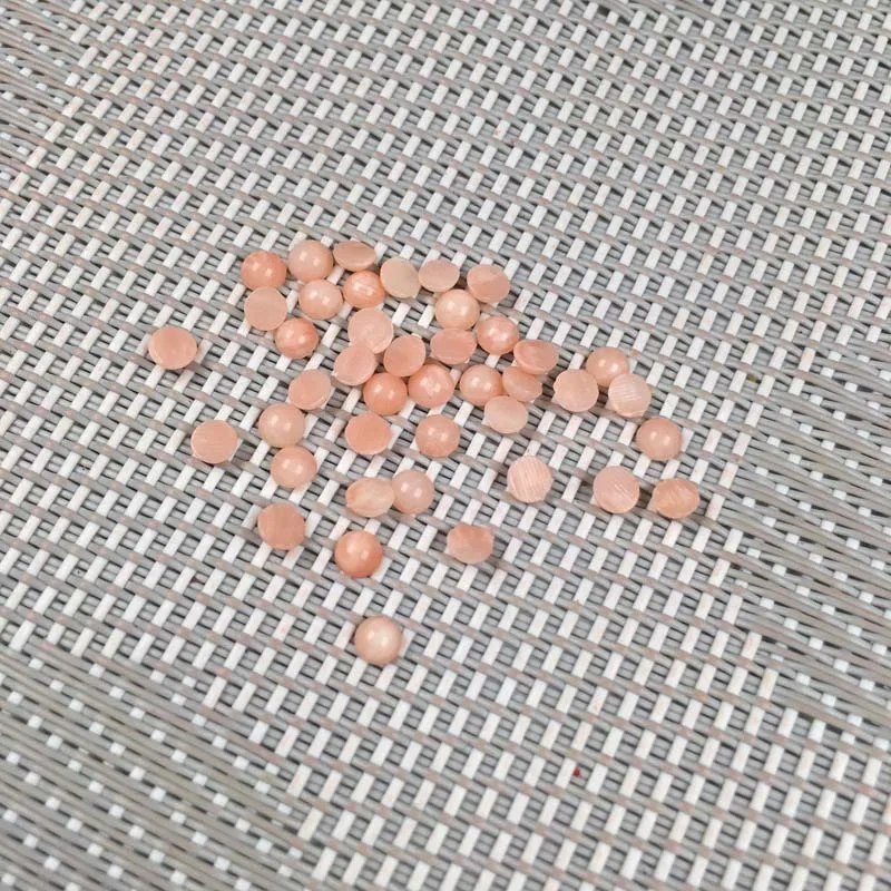 10 шт. хит продаж полукруглый коралловый кабошон 4 мм камень бисер для