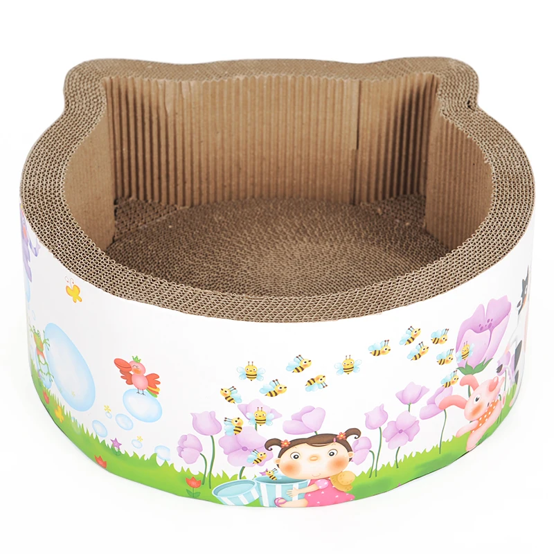 Hoopet игрушка для когтеточки Зажимная панель игрушки кроватки кошек гофрированная