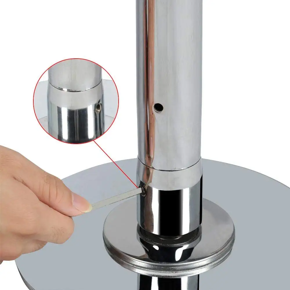 45 мм съемные для стриптиза полюс домашнего танца 360 спин танцевальный