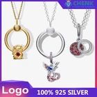 Новая коллекция 2022, ожерелье на День святого Валентина, комбинированное ожерелье, подвеска серебряного цвета, подходит для жены, девушки, подарка, праздника, еврея