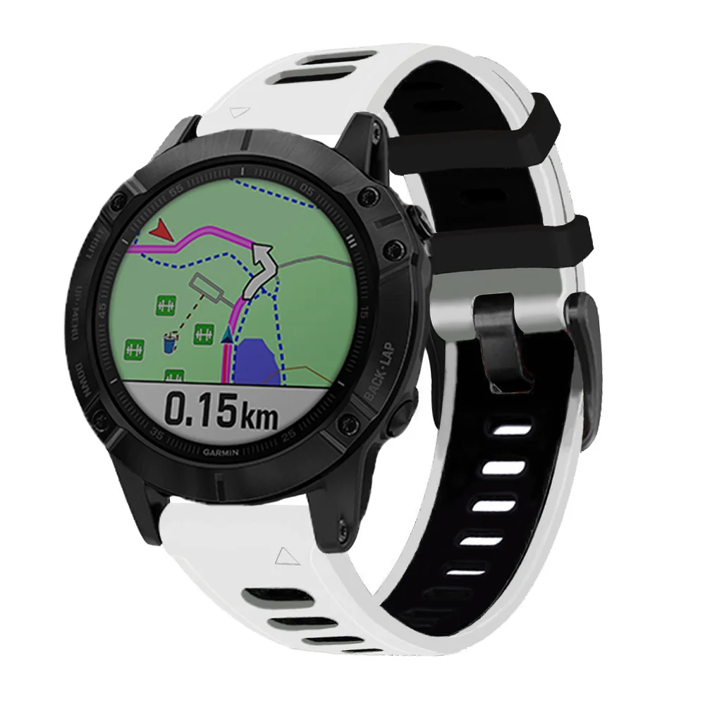 Ремешок силиконовый для смарт-часов Garmin Fenix 7X 7 6 6X Pro 5X 5 Plus 3 3HR Forerunner 935 945 - купить по