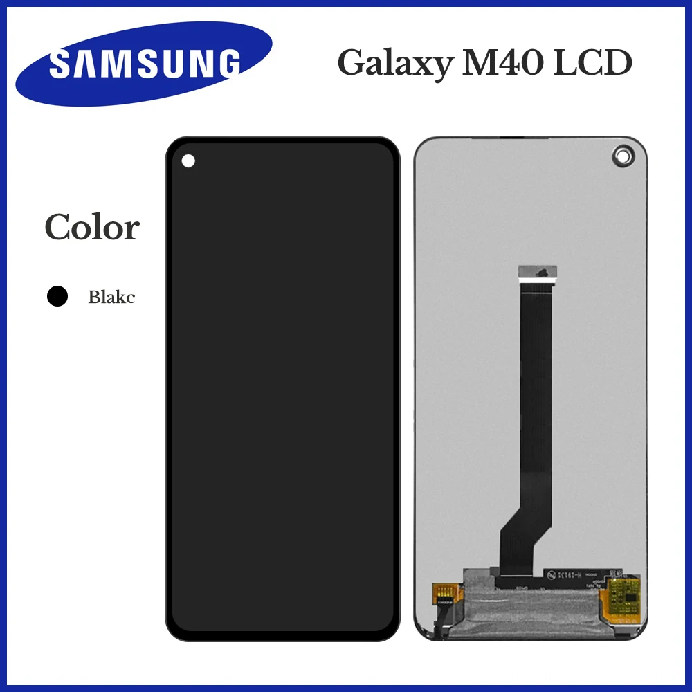 Оригинальный ЖК-дисплей 6 3 дюйма для Samsung Galaxy M40 M405 SM-M405FN/DS сенсорный экран