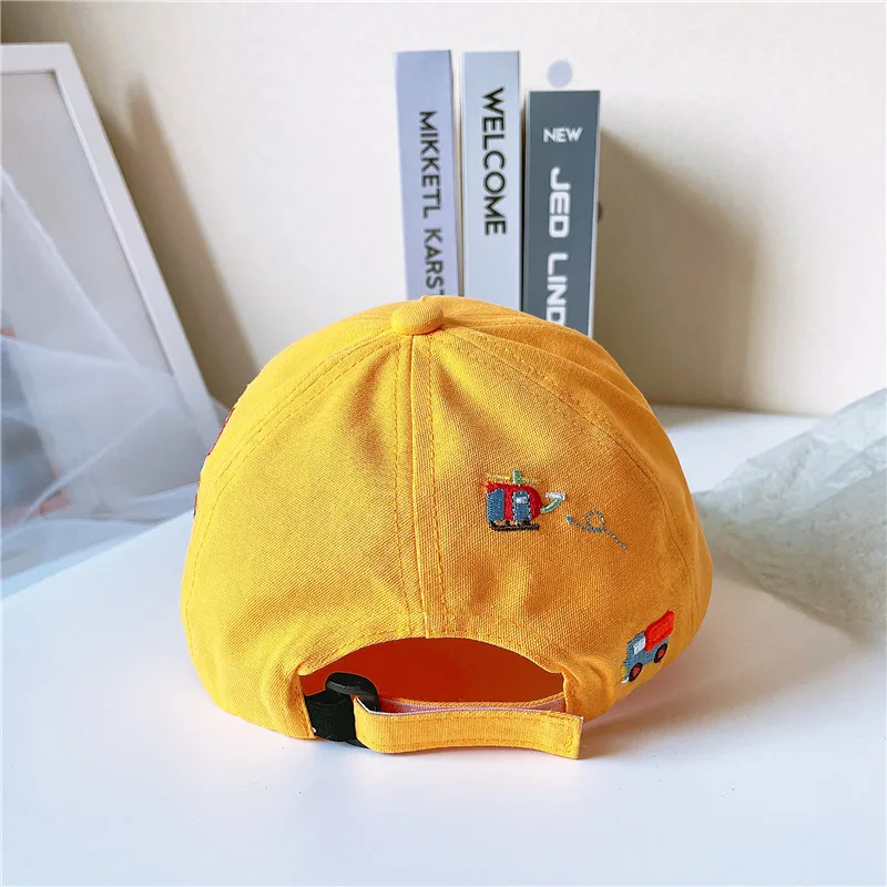 Кепка От Солнца летняя 2021 с мультяшной вышивкой автомобилем ковбойская