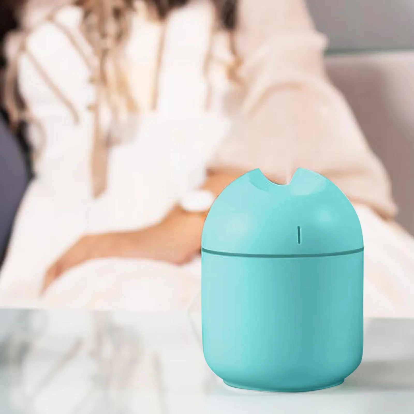 

Portable Mini Humidifier USB Personal Desktop Humidifier for Baby Bedroom Travel Office Home Auto Shut-Off Small Cool Mist