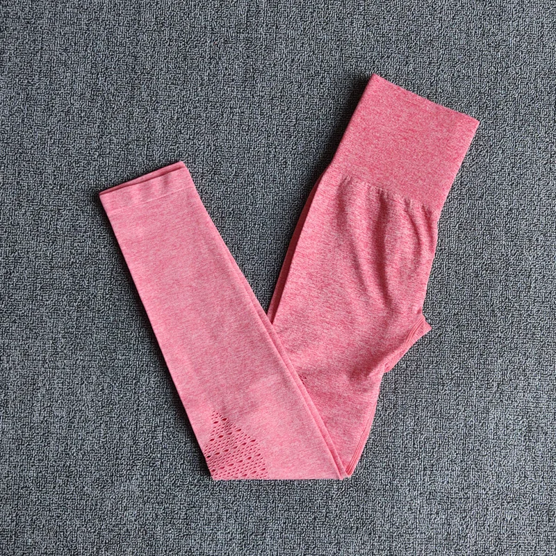 

Women's yoga High Waist Yoga Pants Running Tight Legging Sport Sexy Enhanced Fitness Elastic Seamless Tights With Gradient