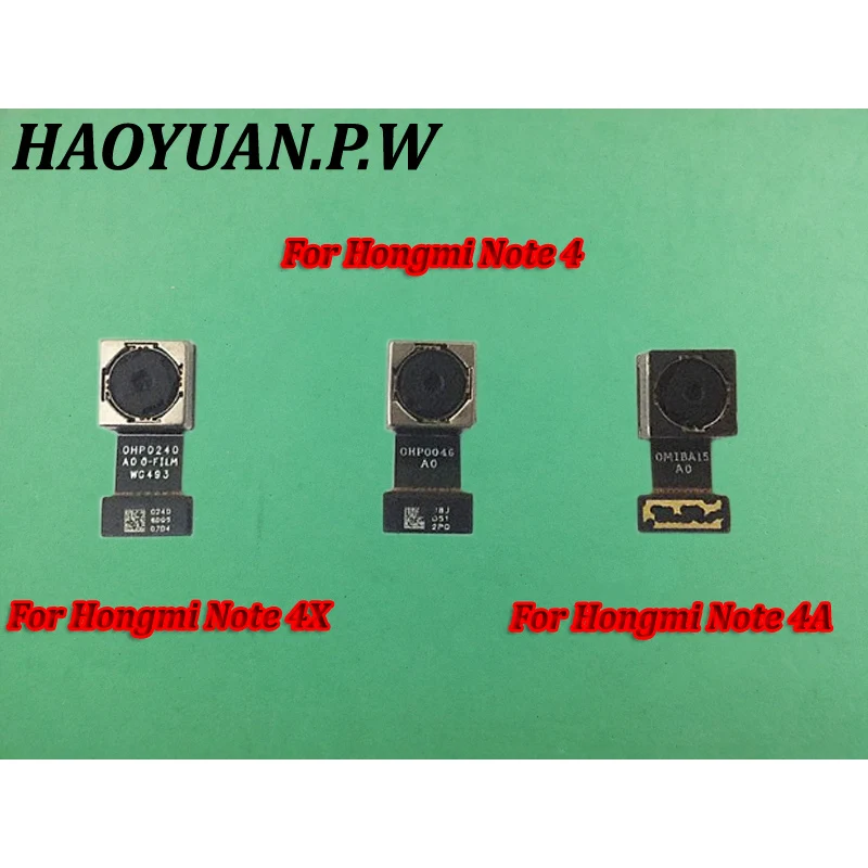Модуль задней передней и камеры HAOYUA N.P.W с гибким кабелем для замены Xiaomi RedMi Hongmi NOTE4