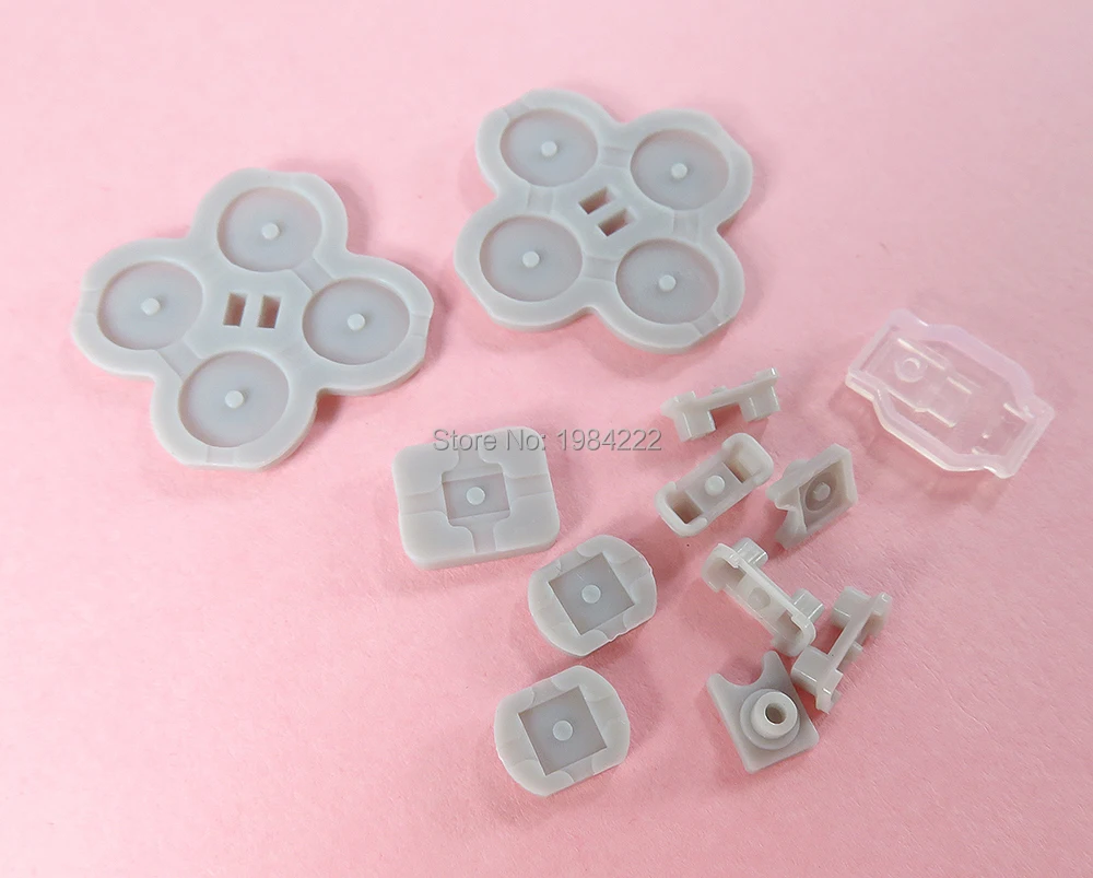 

100Sets D-Pad Buttons Conductive Rubbe Replacement for NS Switch Left Right Full set Joy-con Rubber Pad Repair Parts