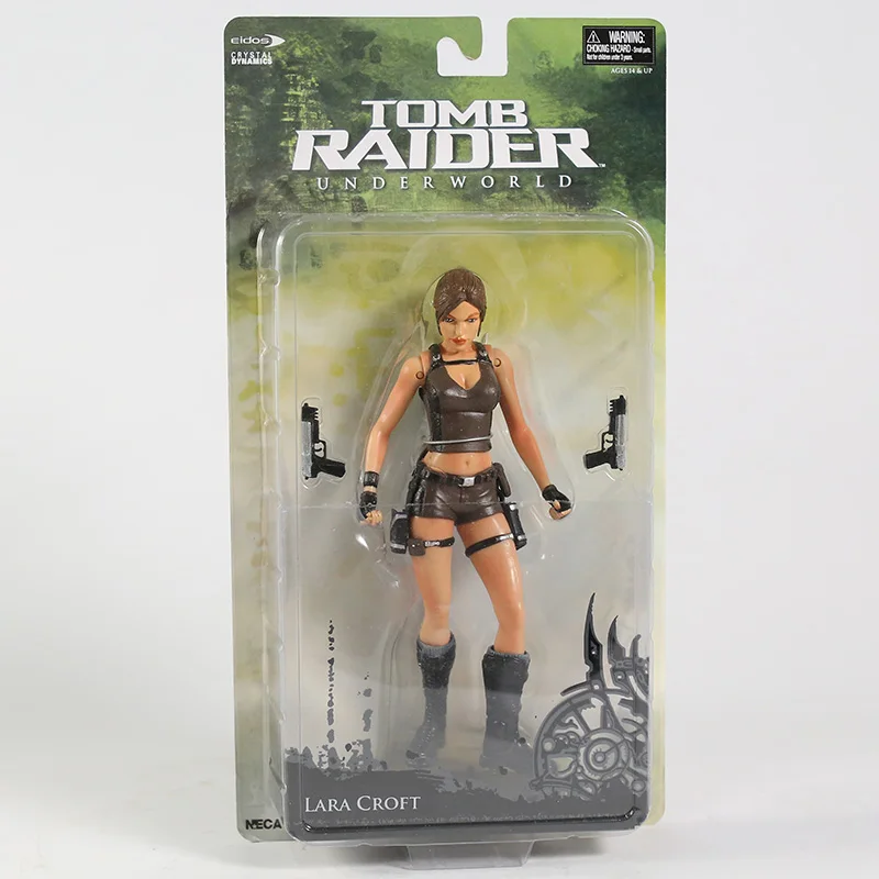 Экшн-фигурка NECA Tomb Raider Underworld Лара Крофт из ПВХ 7 дюймов 18 см | Игрушки и хобби
