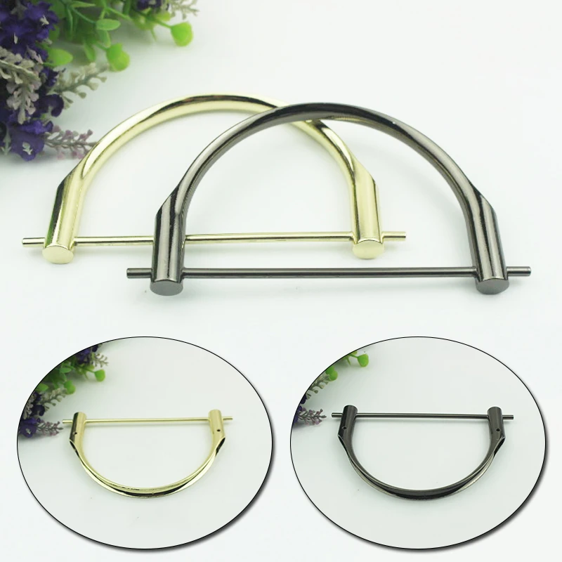 1 шт. Сменные Металлические Ручки для сумок D образной формы металлическая