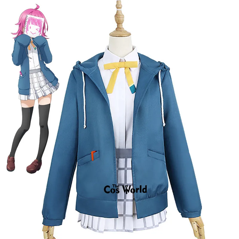 Зимняя школьная форма для косплея из аниме Love Live nijiguan Tennoji Tennouji Rina |