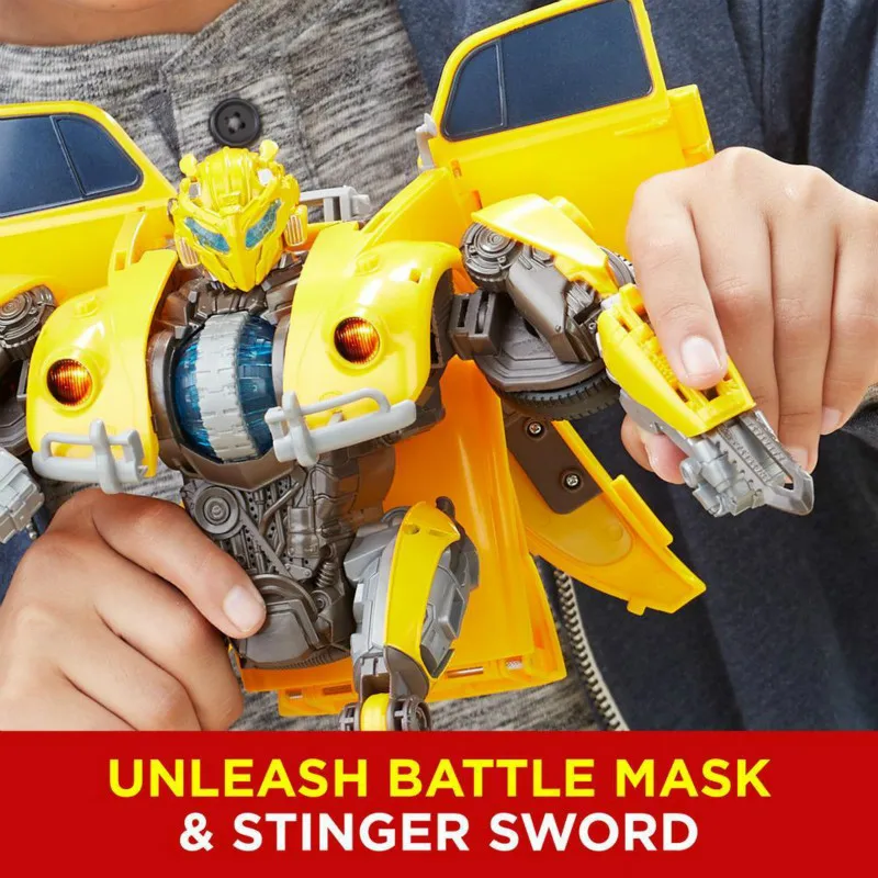 

NEW Hasbro Transformers: Bumblebee Beetle Car Robot Power Charge Action Figure 28cm PVC Action & Toy Figures E0982