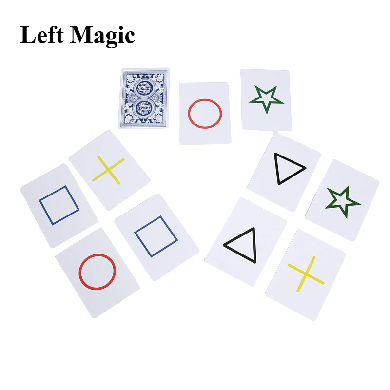 Наборы классических карт со смешным Esp наборы магические трюки крупным планом