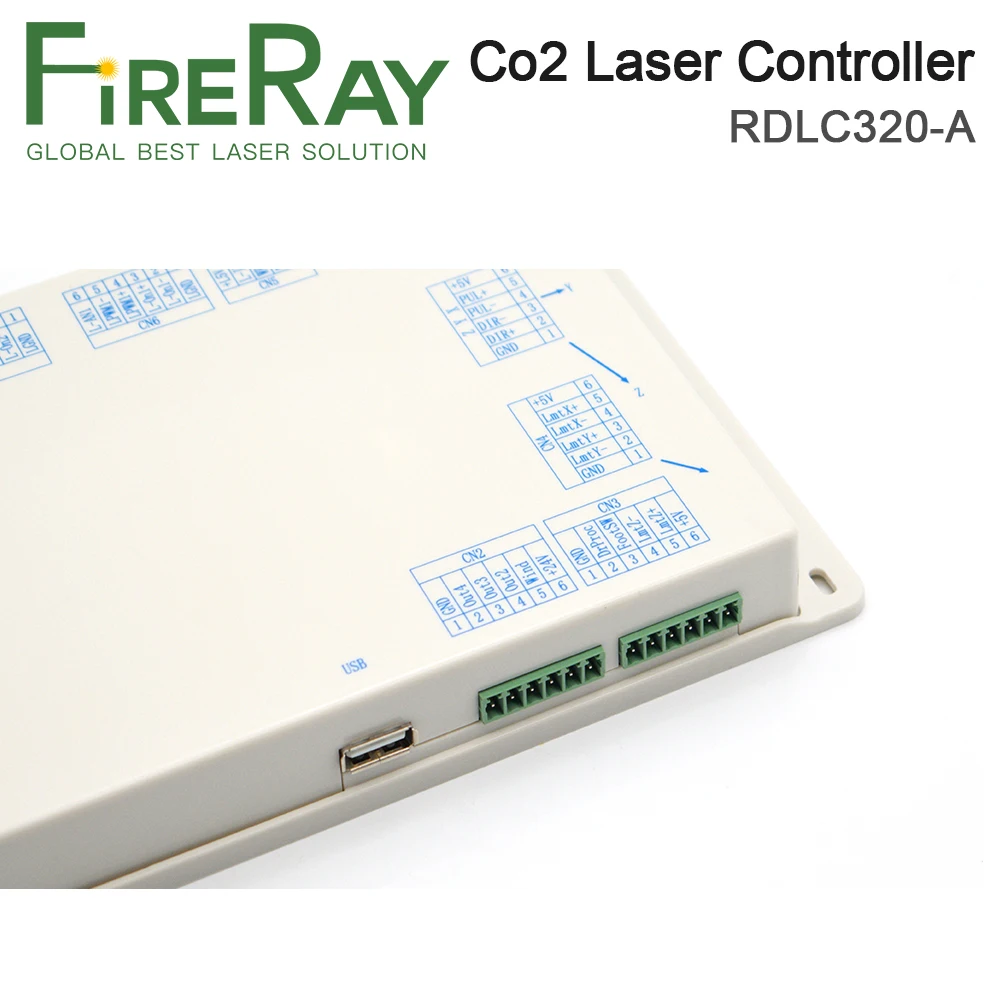 FireRay Ruida RDLC320-A Co2 лазерный DSP 3-осевой Автономный контроллер для лазерная