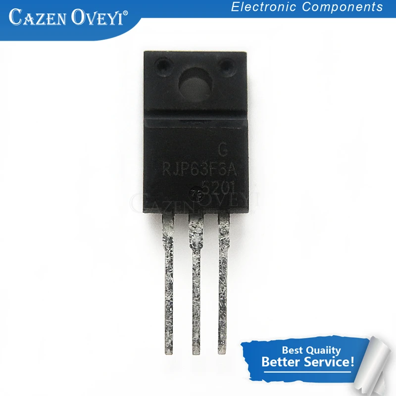10pcs/lot RJP63F3 RJP63F3A TO-220F In Stock | Электронные компоненты и принадлежности