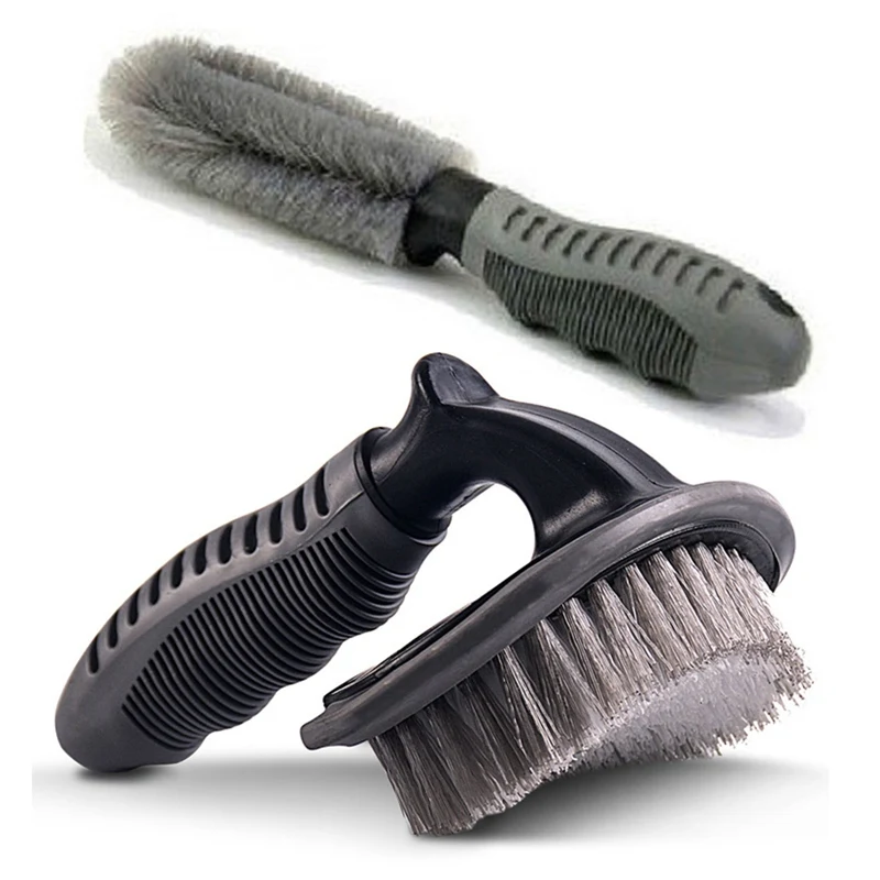 

Car Wheel Brush Tire Rim Washing Tool Vehicle Tyre Cleaning Brushes Black Auto Maintenance Car Accessories