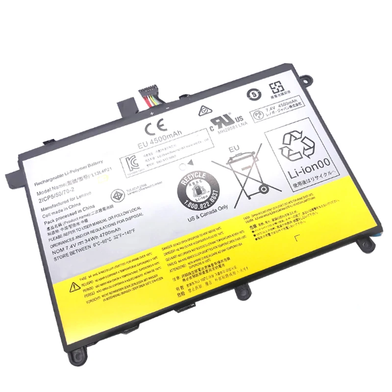 LMDTK Новый L13L4P21 L13S4P21 Аккумулятор для ноутбука Lenovo YOGA 2 11 20428/ 20332 6&quot | Компьютеры и
