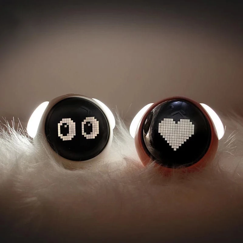 Милые цифровые часы с голосовым управлением электронный светодиодный дисплей