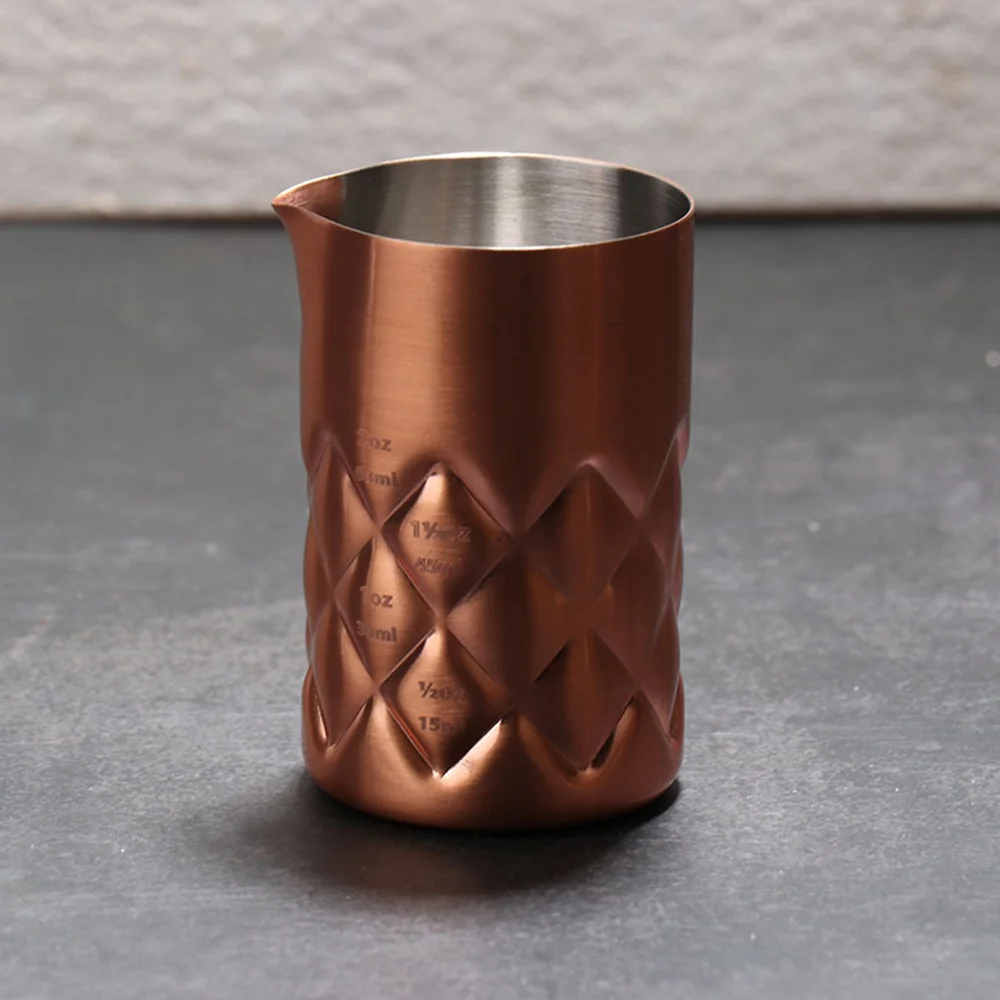 1 шт. шейкер для коктейлей Кружка со шкалой серебро/розовое золото