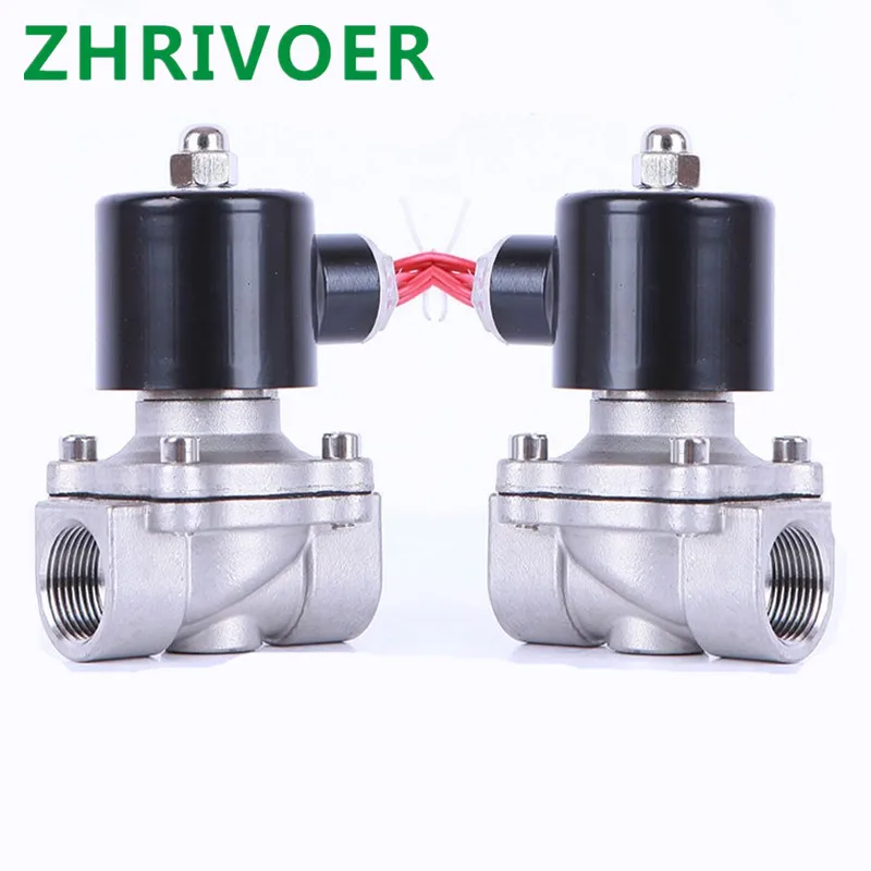 Электромагнитный клапан из нержавеющей стали нормально закрытый пневматический