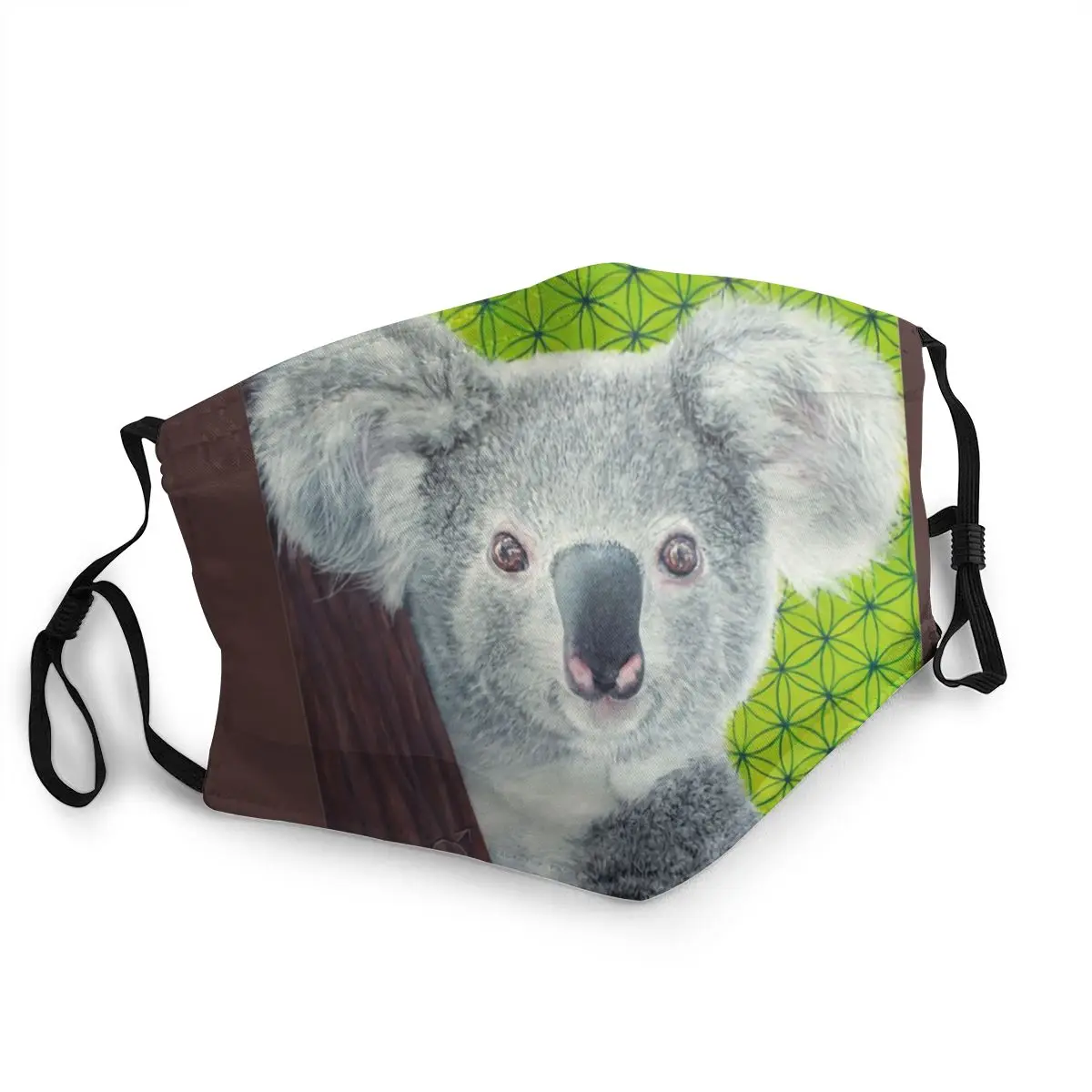 Неодноразовая маска для лица Koala с животными медведем мужская женская