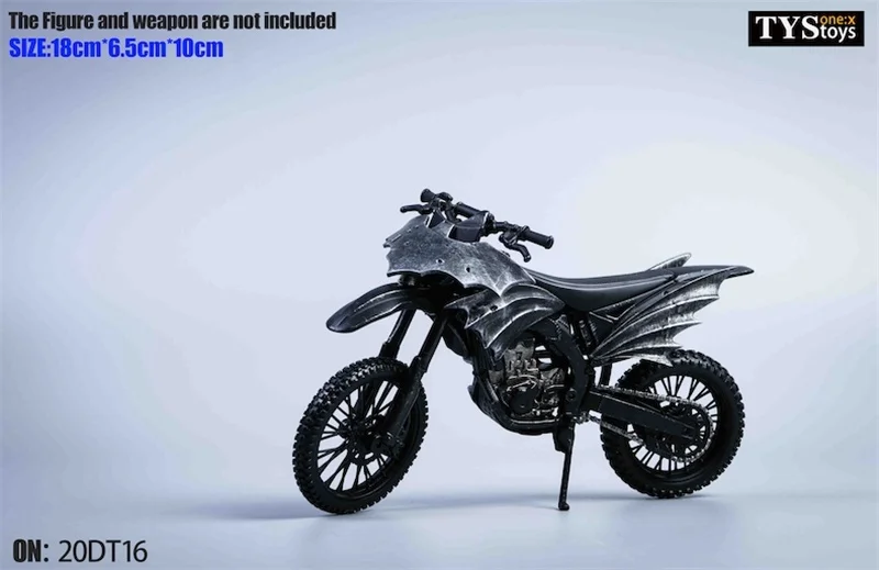 

Best Sell Scale 1/12th Model 20TD16 Off-road Motorcycle For Usual Doll Soldier Accessories