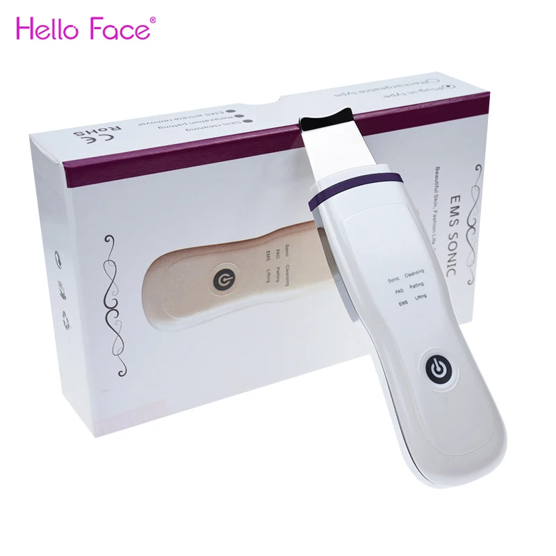 Ультразвуковой аппарат для очистки кожи лица Уход за кожей лопаточка поры чище