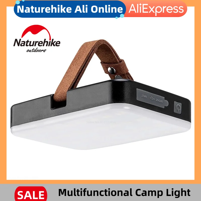 Naturehike Camping Light Outdoor Camp Tent Lamp Ultralight Hiking Tent LED Light Night Light nature hike With Tripod NH18Y001-A